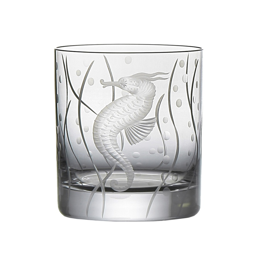 Artel, Sea life double old fashioned tumblers, Double old fashioned tumbler, seahorse