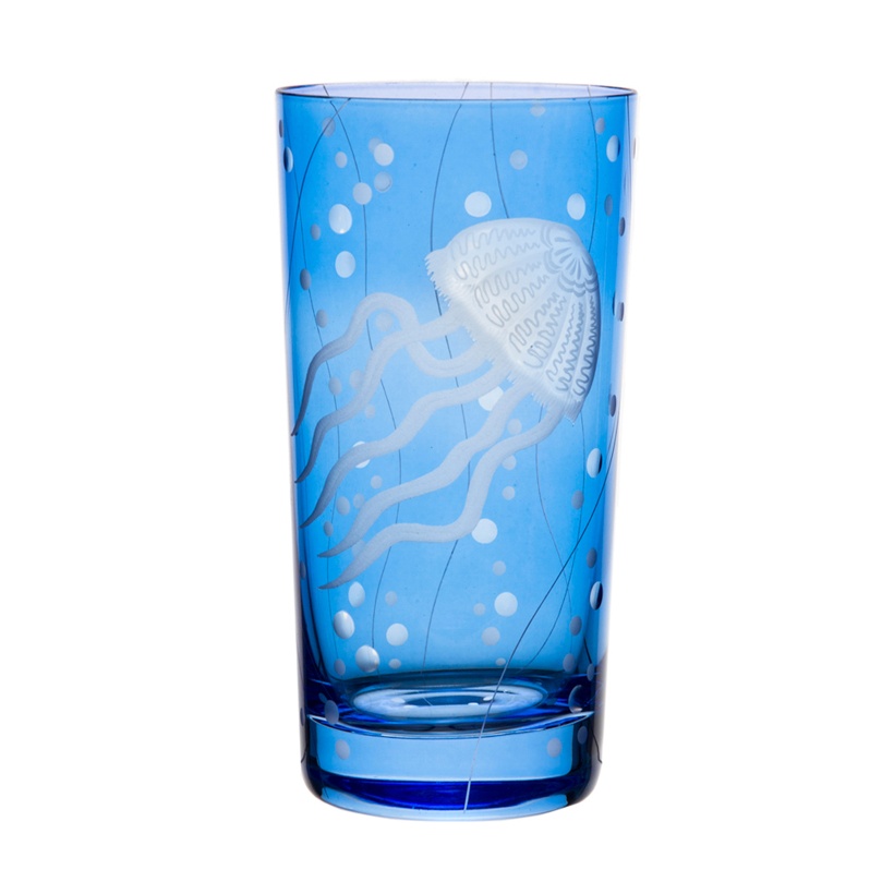 Artel, Sea life highball glasses, Highball glass, jellyfish