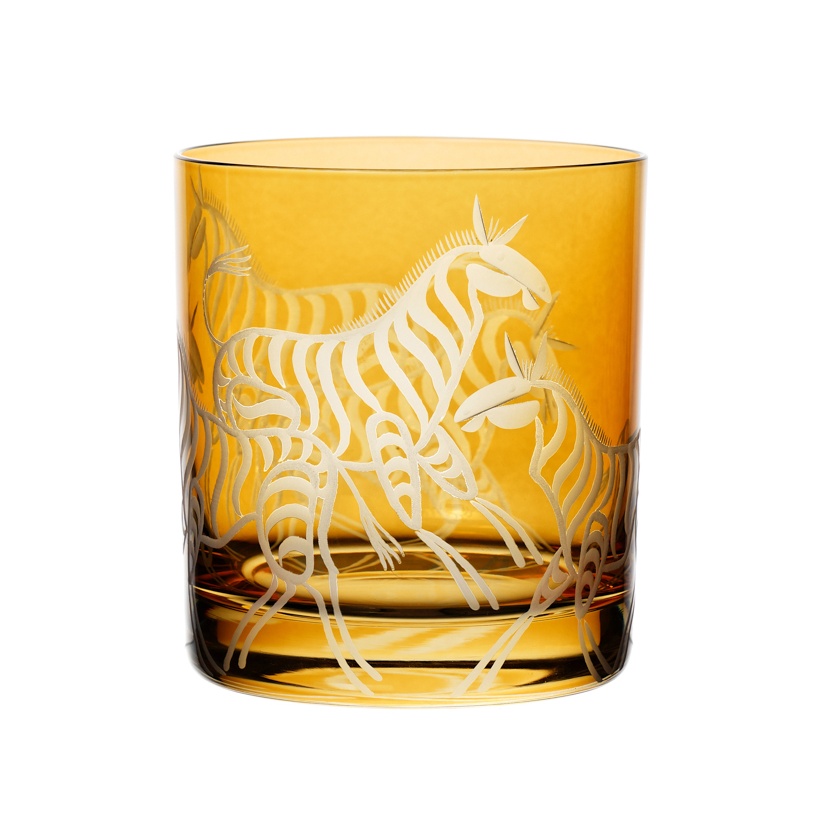 Artel, Safari double old fashioned tumblers, Double old fashioned tumbler, zebras