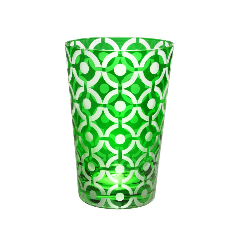 Artel, Polka dot tumblers, Tumbler, emerald