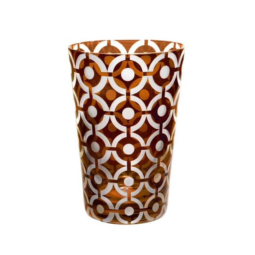 Artel, Polka dot tumblers, Tumbler, walnut