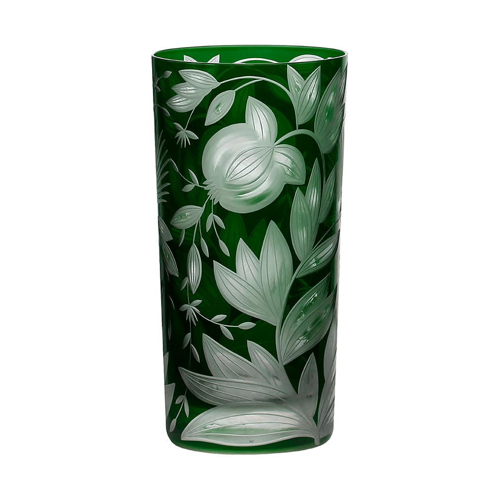 Artel, Verdure highball glasses, Highball glass, british racer green