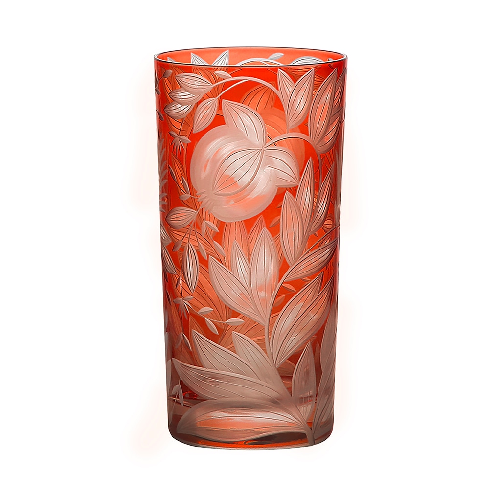 Artel, Verdure highball glasses, Highball glass, burnt orange