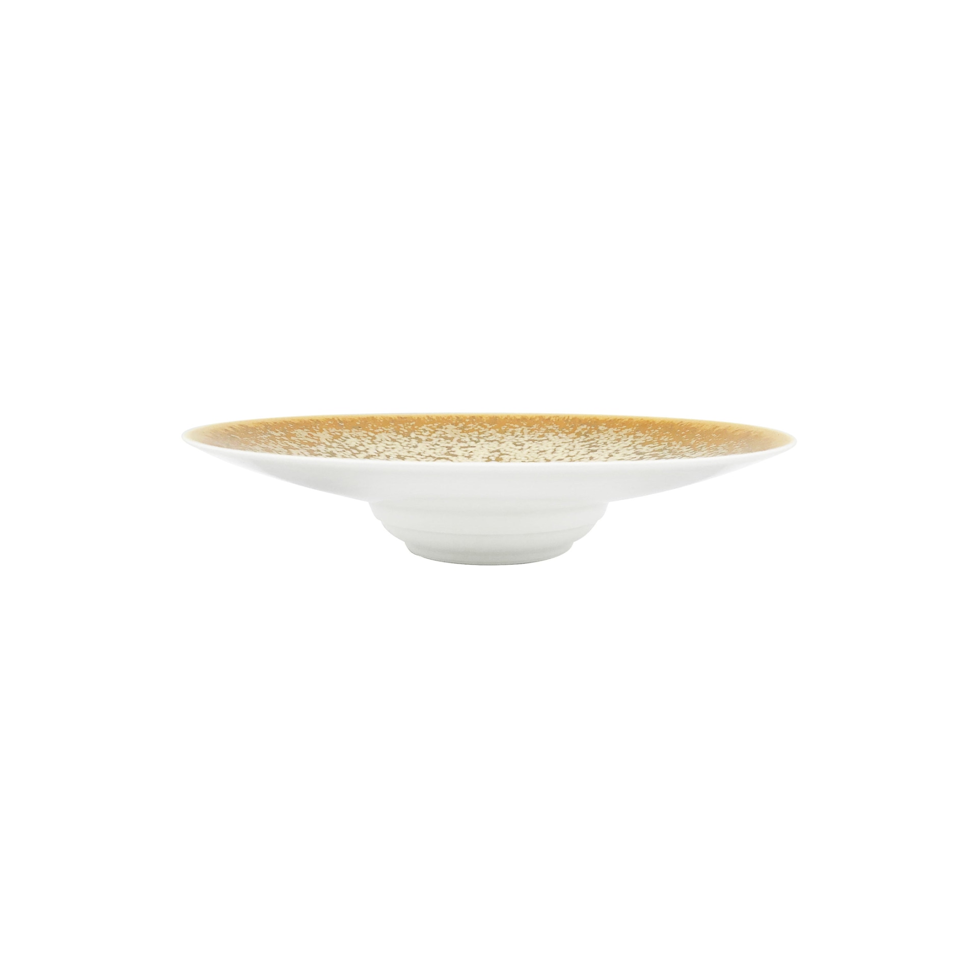 Jaune de Chrome, Song Ocre, Rim soup plate, small
