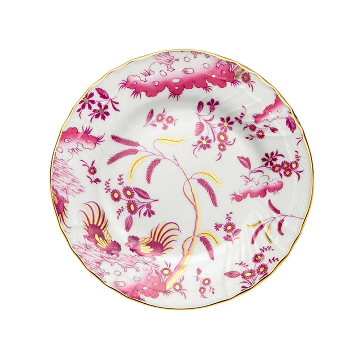 Ginori 1735, Oro Di Doccia, BREAD PLATE MAGENTA, SET OF 2