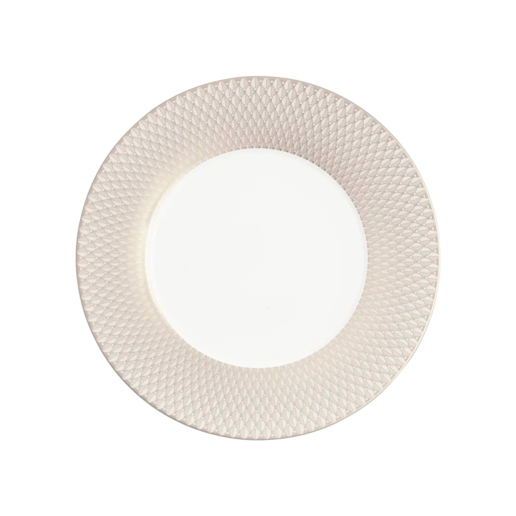 Christofle, Malmaison Impériale Platinum, Presentation plate