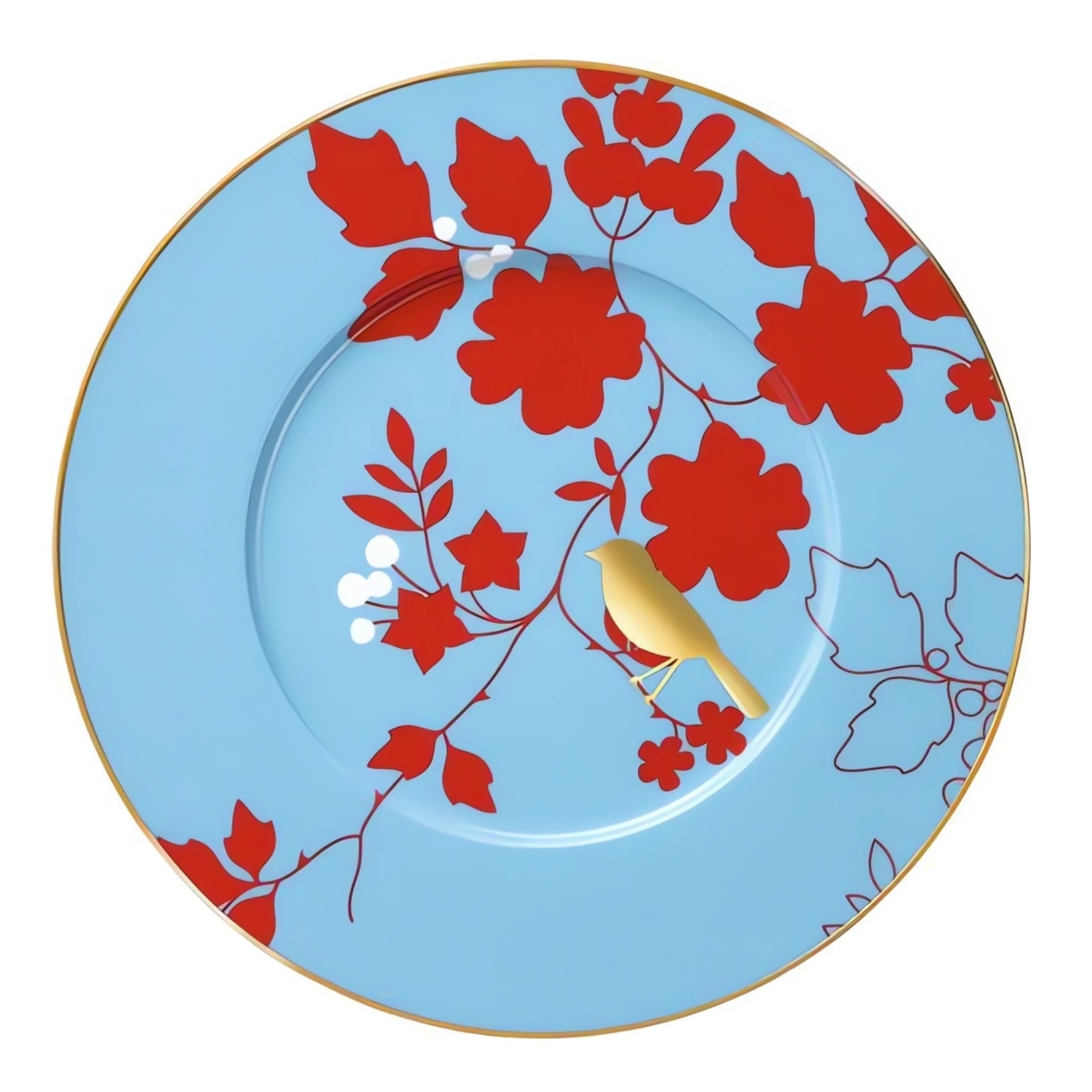 Sieger by Fürstenberg, Emperor's Garden, Presentation plate