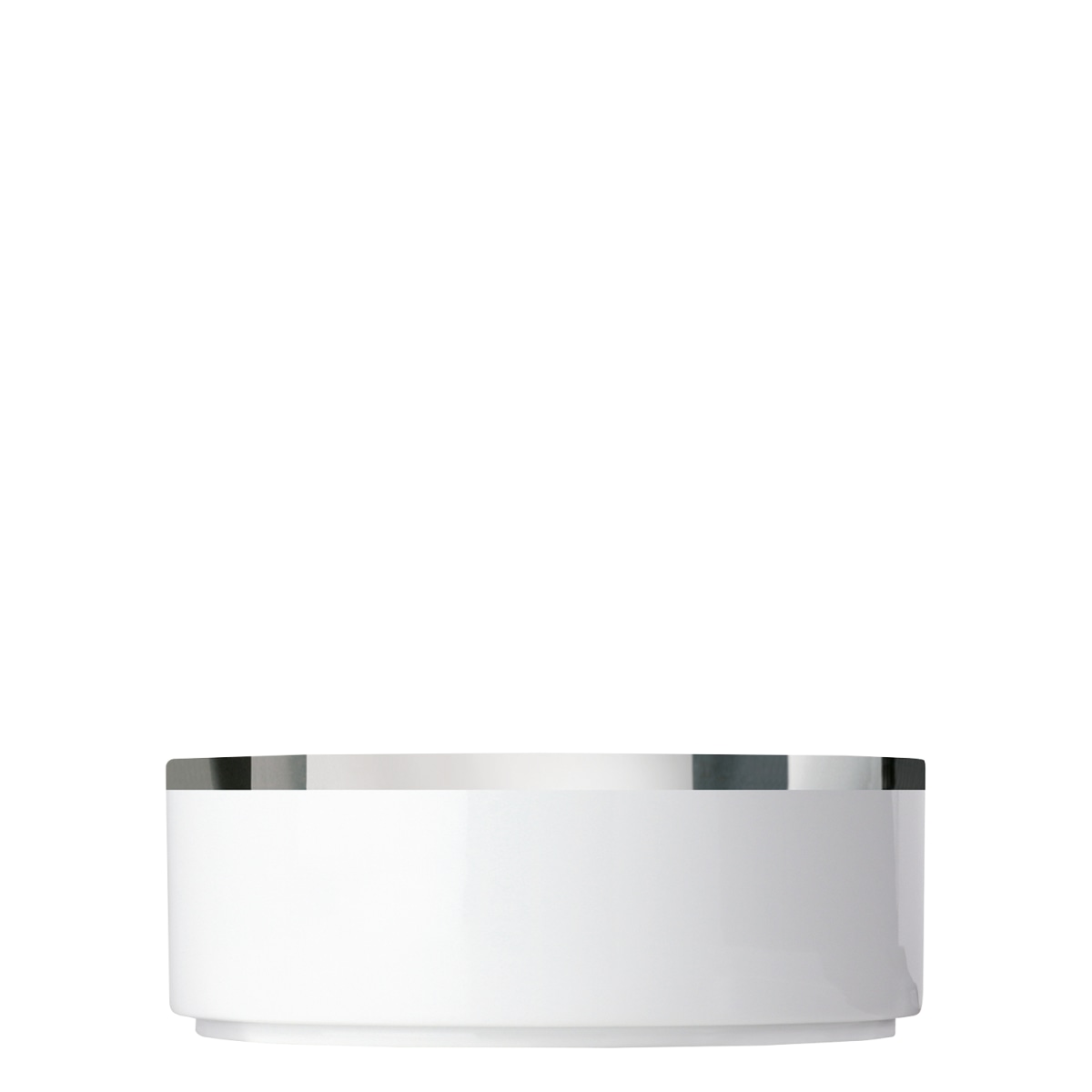 Sieger by Fürstenberg, Treasure Platinum, Cylindrical bowl large
