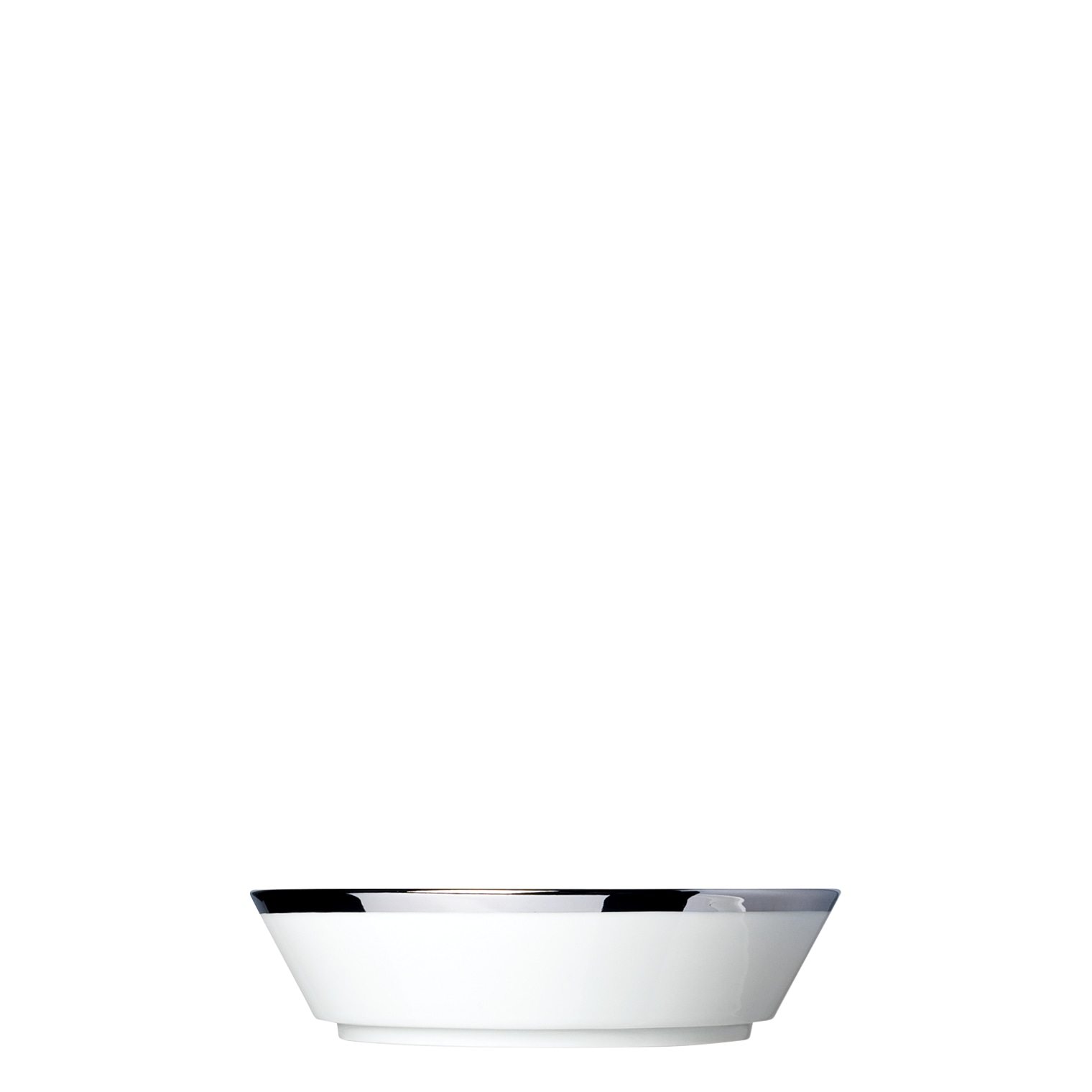 Sieger by Fürstenberg, Treasure Platinum, Conical bowl medium