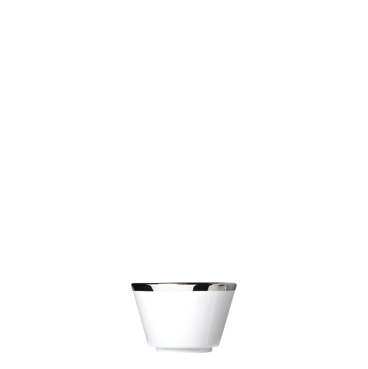 Sieger by Fürstenberg, Treasure Platinum, Conical bowl extra small