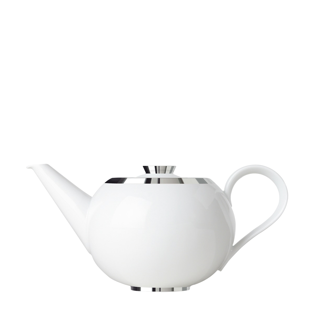 Sieger by Fürstenberg, Treasure Platinum, Teapot with tea strainer small
