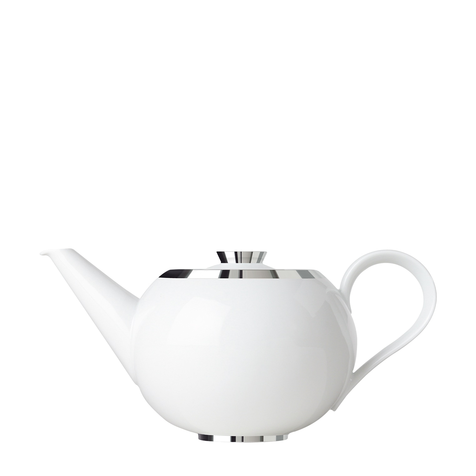 Sieger by Fürstenberg, Treasure Platinum, Teapot with tea strainer small