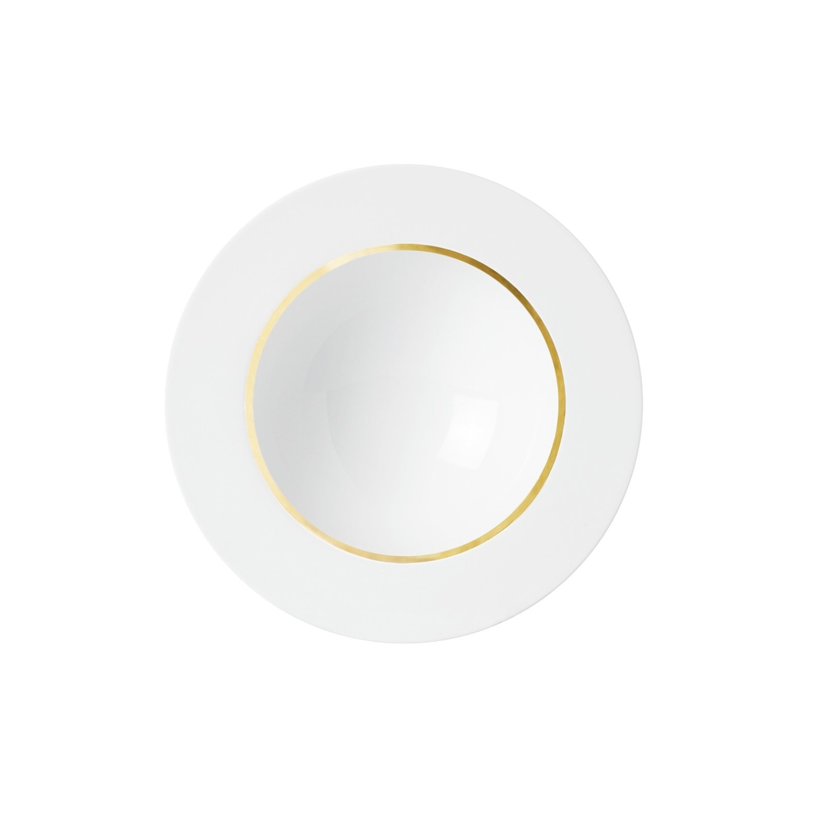 Sieger by Fürstenberg, Treasure Gold, Pasta rim plate small