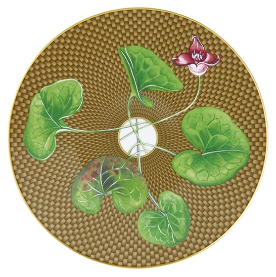 Raynaud, Trésor fleuri, Coupe plate flat