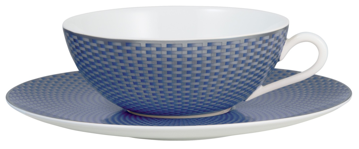 Raynaud, Trésor bleu, Tea cup and saucers