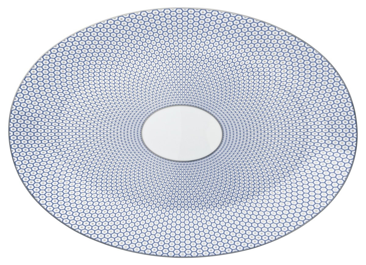 Raynaud, Trésor bleu, Oval platter