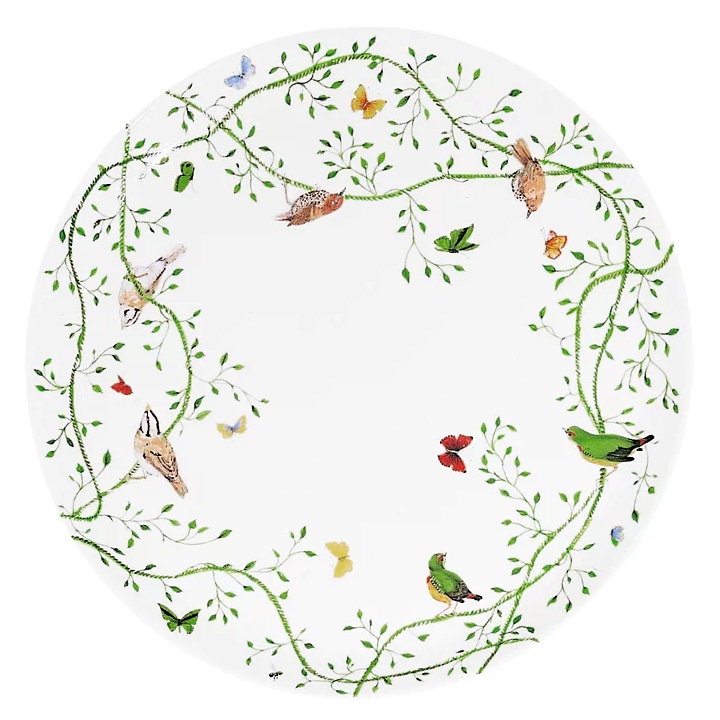 Raynaud, Histoire naturelle, Flat cake serving plate