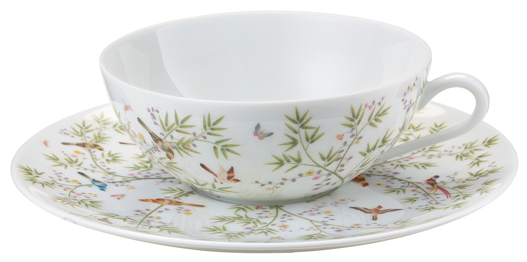 Raynaud, Paradis, Tea cup extra and saucer white background