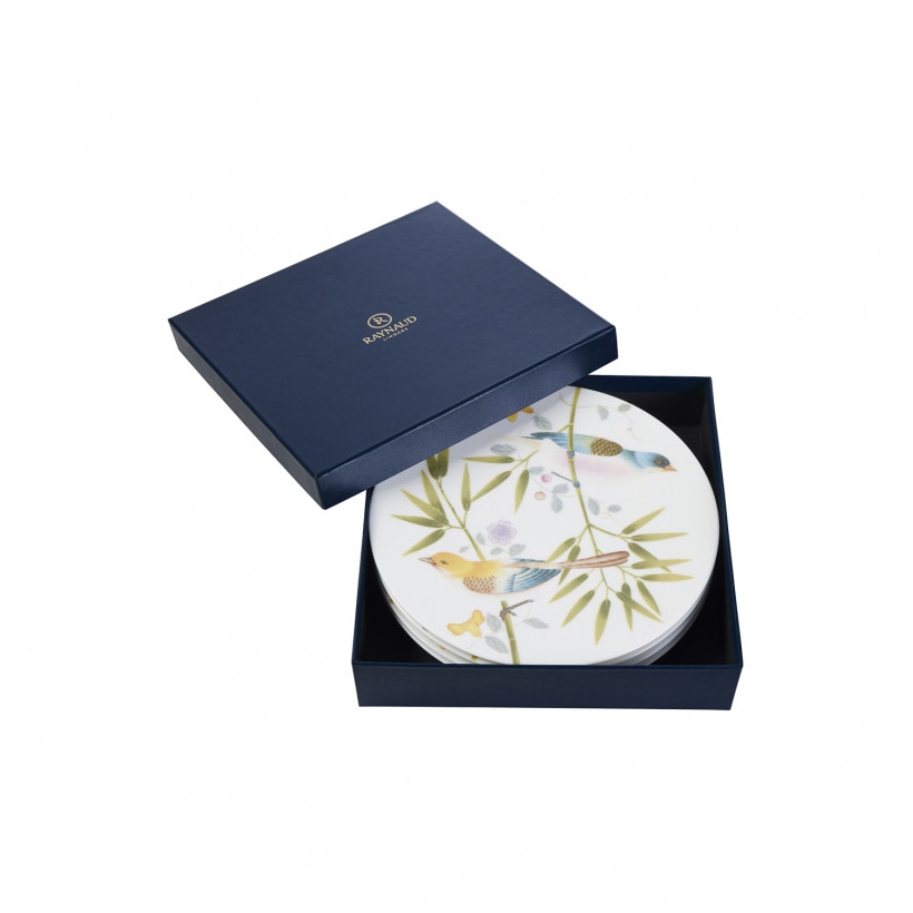 Raynaud, Paradis, Gift box for 4 dessert plates