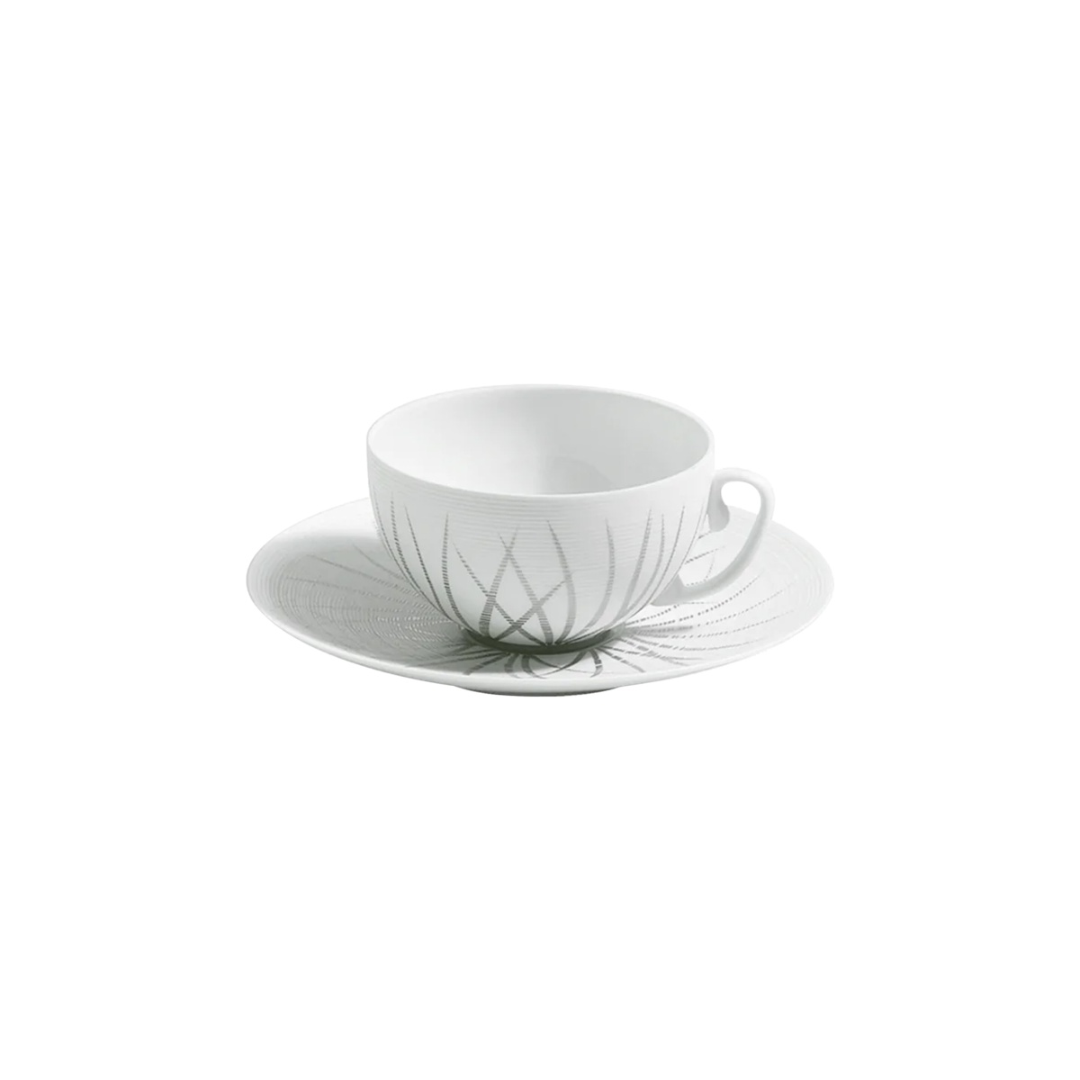 J.L Coquet, Hémisphère Tundra Platinum, Tea saucer