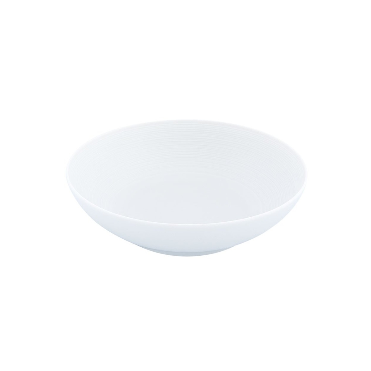 J.L Coquet, Hémisphère White Satin, Salad bowl, large