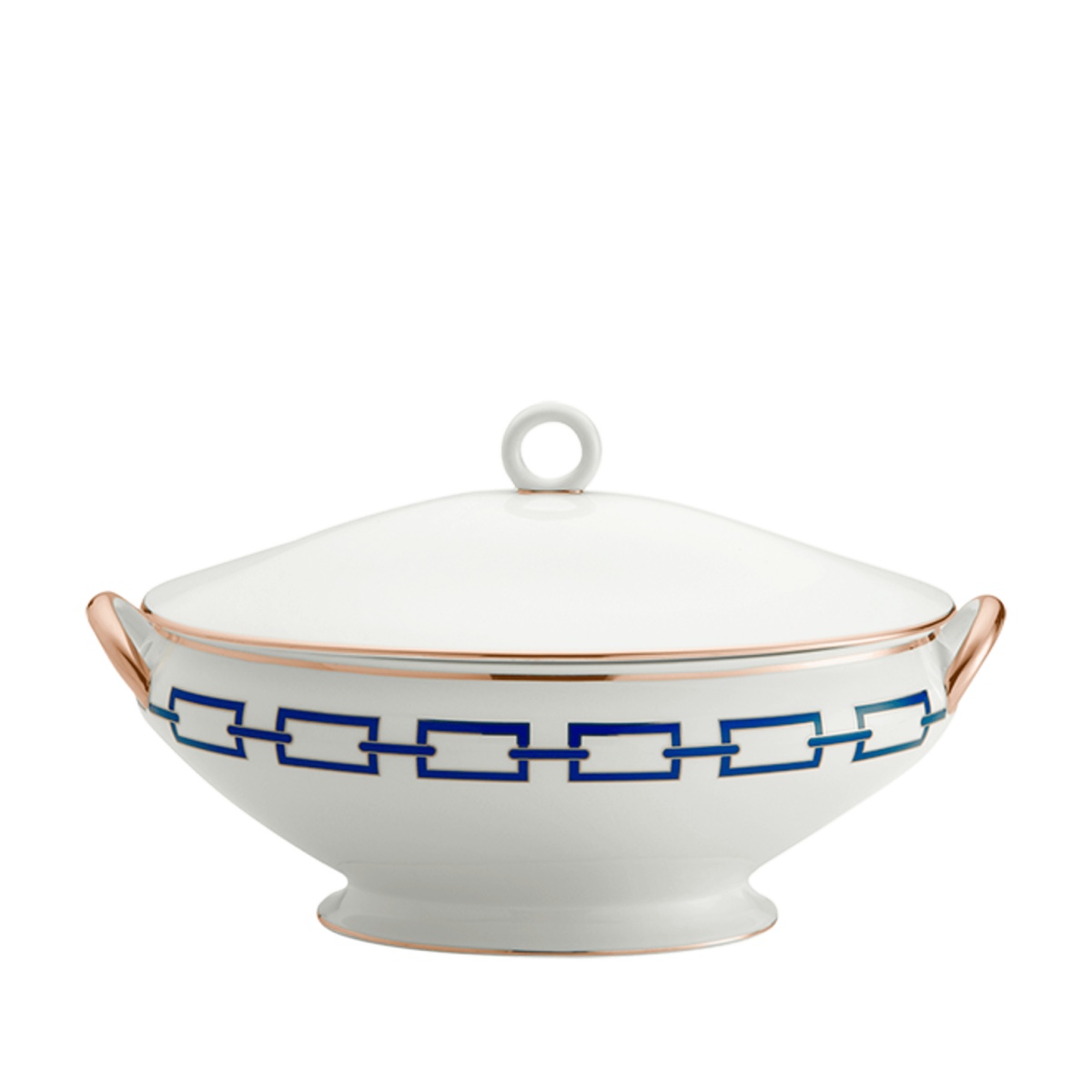 Ginori 1735, Catene, Zaffiro, Soup tureen