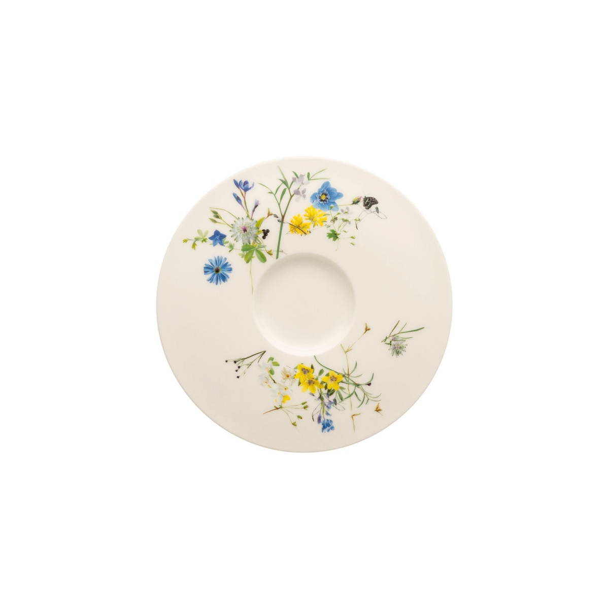 Rosenthal, Brillance Fleurs des Alpes, Cream soup saucer