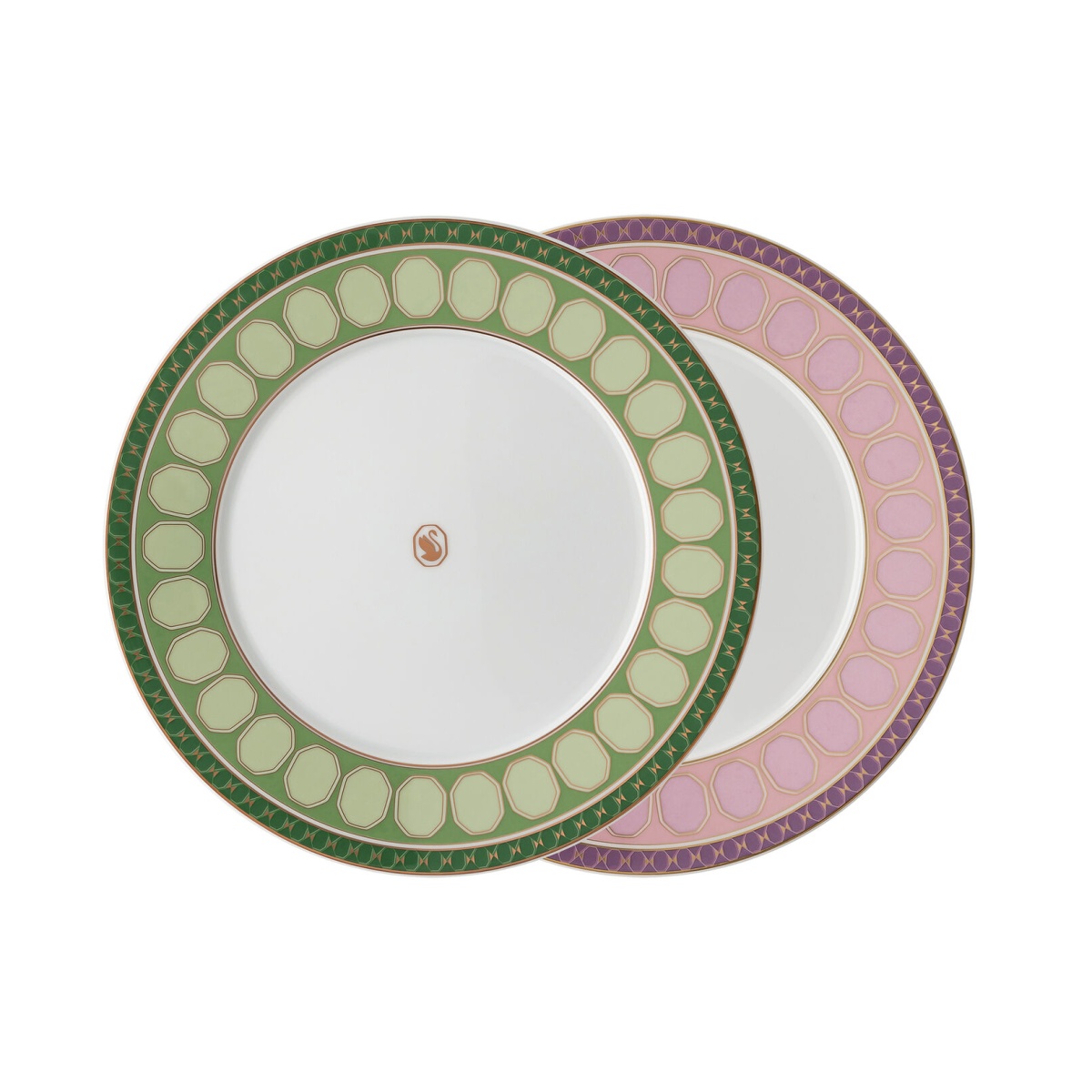 Rosenthal, Swarovski Signum, Set of 2 breakfast plates