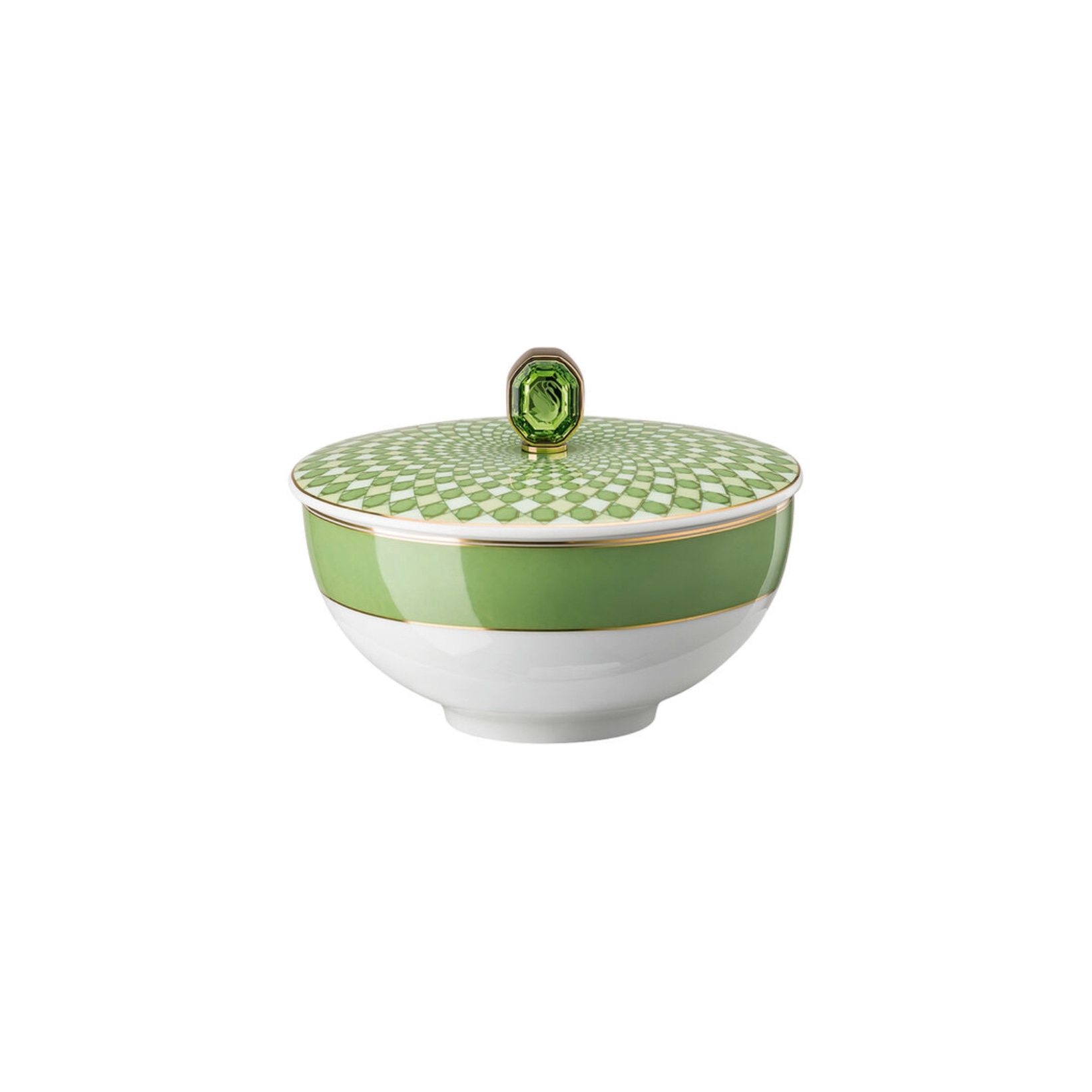 Rosenthal, Swarovski Signum, Rice bowl with lid