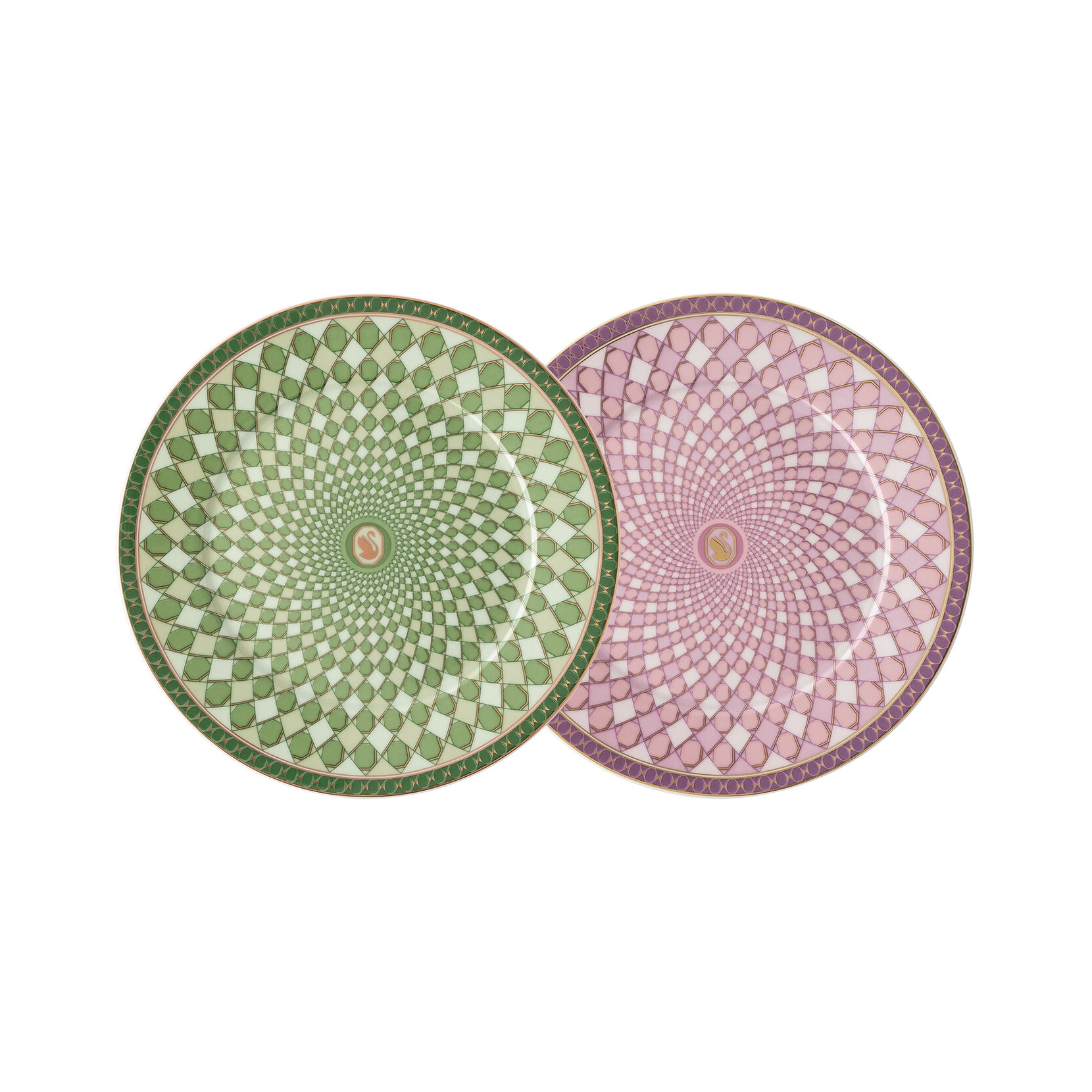 Rosenthal, Swarovski Signum, Set of 2 bread and butter plates