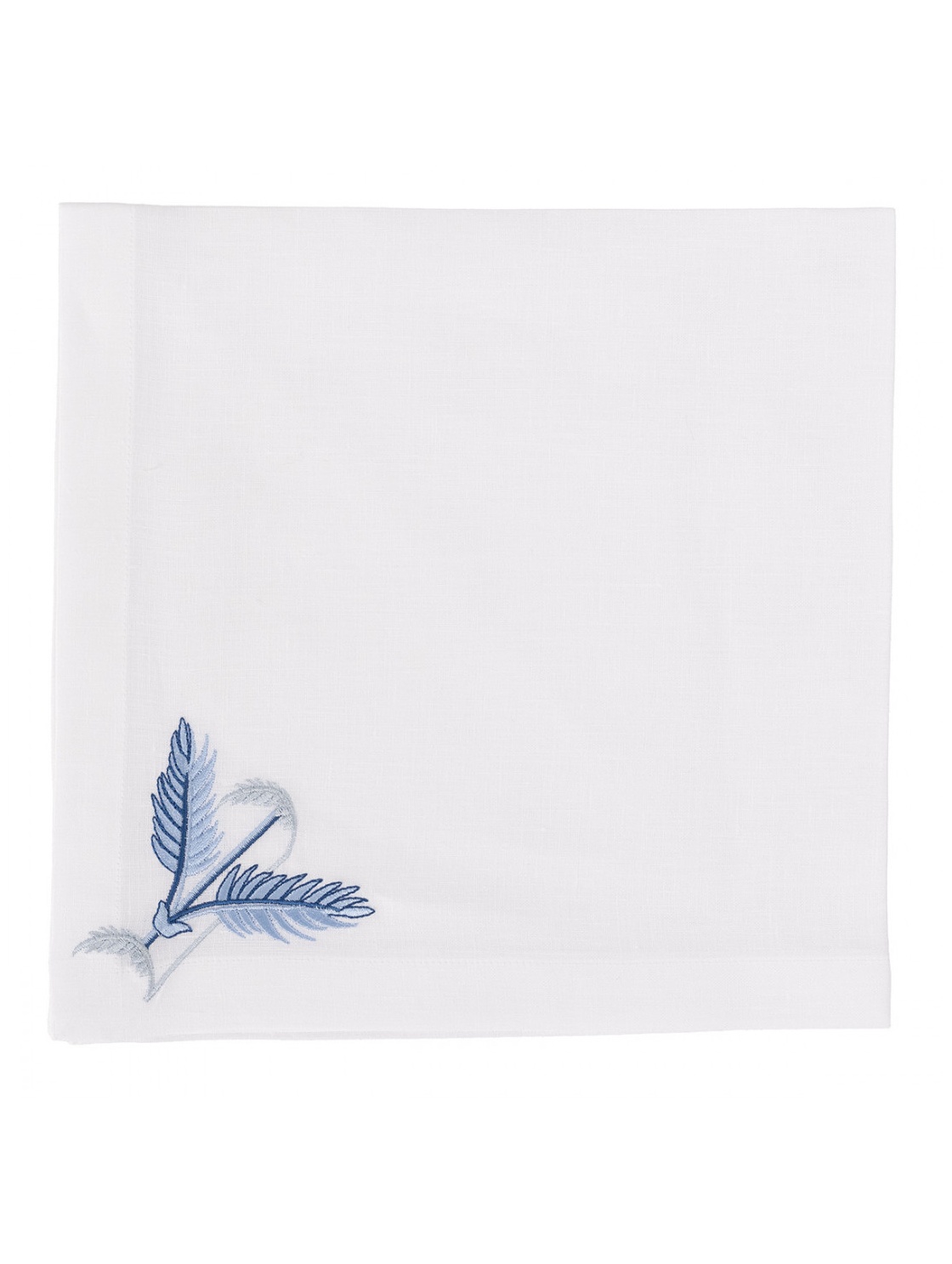 Jesurum, Plumes table set, Blue, Napkin