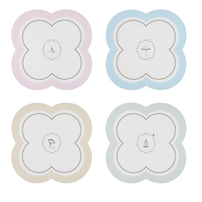 TRUFFLE BEE, PETITE MAISON, Wooden Placemats set of 4