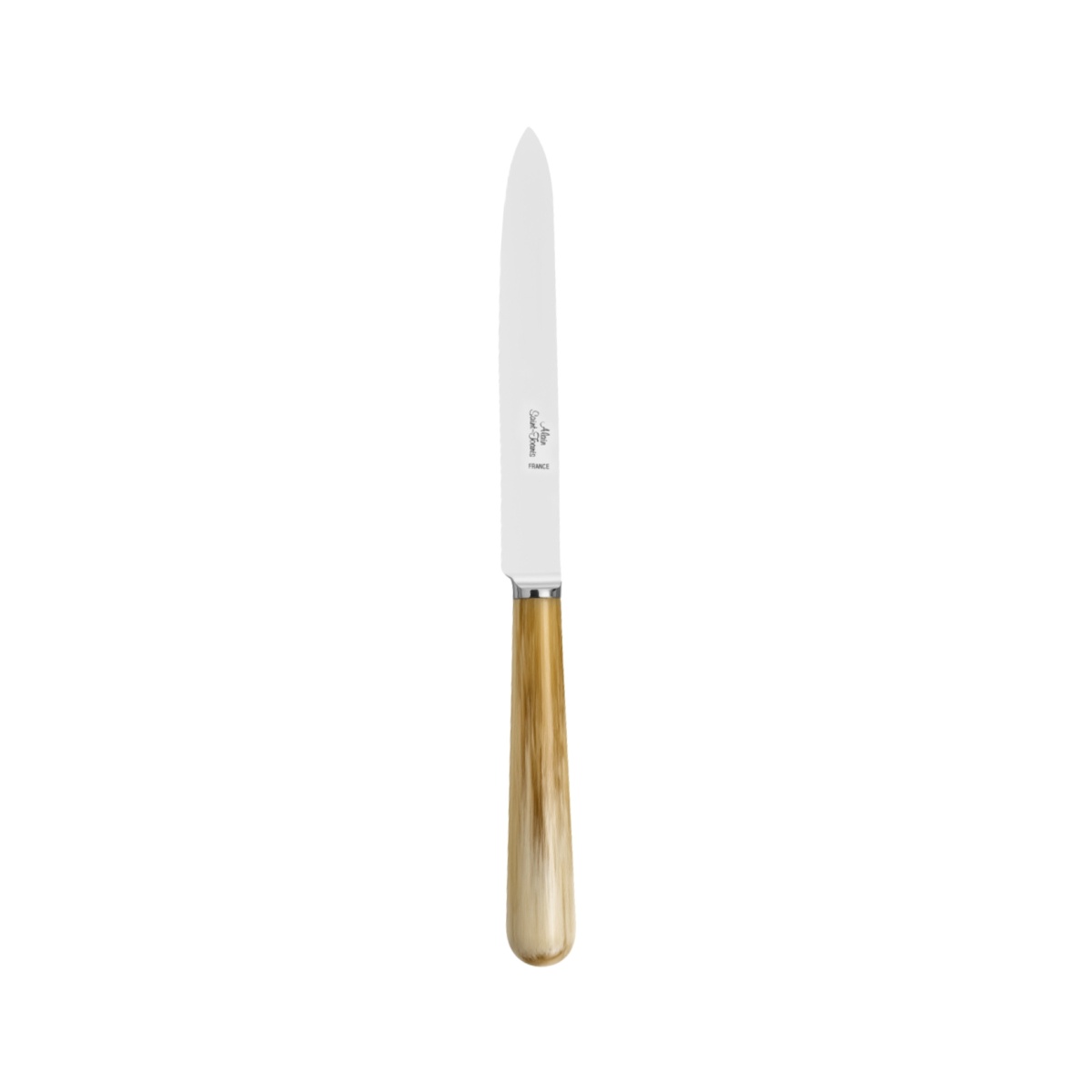 Alain Saint-Joanis, Basic cream horn, stainless steel, Dessert knife