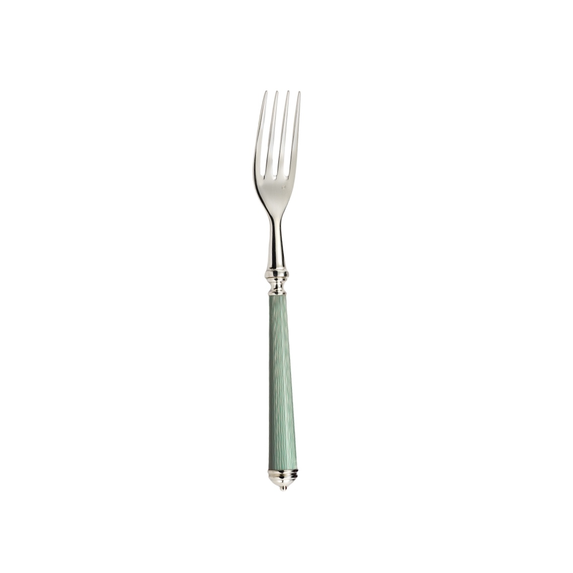 Alain Saint-Joanis, Wave almond inox, stainless steel, Dessert fork