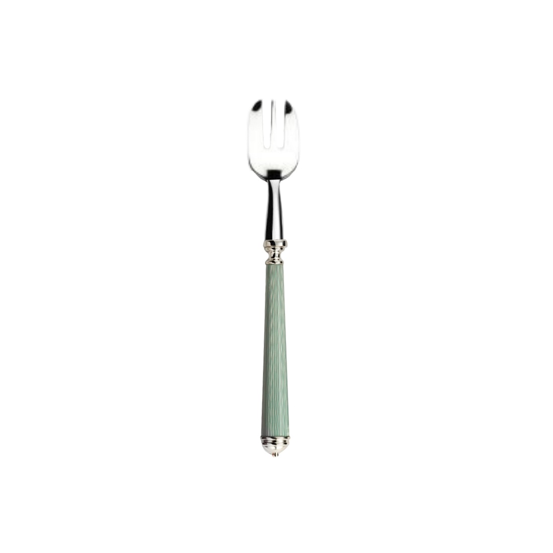 Alain Saint-Joanis, Wave almond inox, stainless steel, Oyster fork