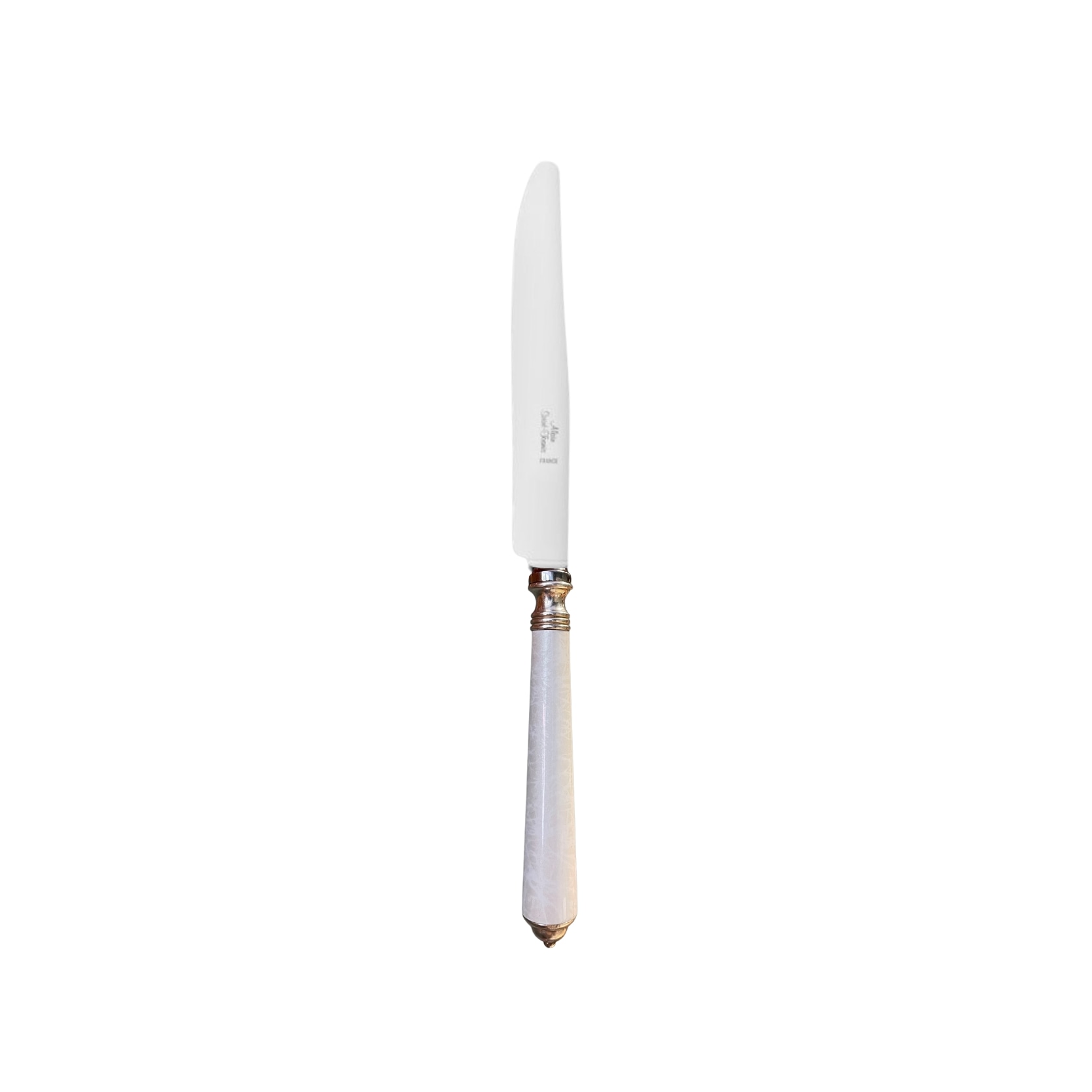 Alain Saint-Joanis, Séville white, stainless steel, Dessert knife