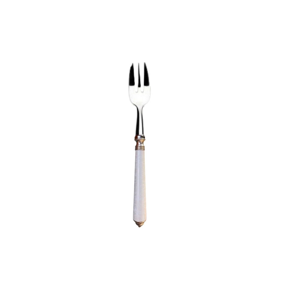 Alain Saint-Joanis, Séville white, stainless steel, Cake fork