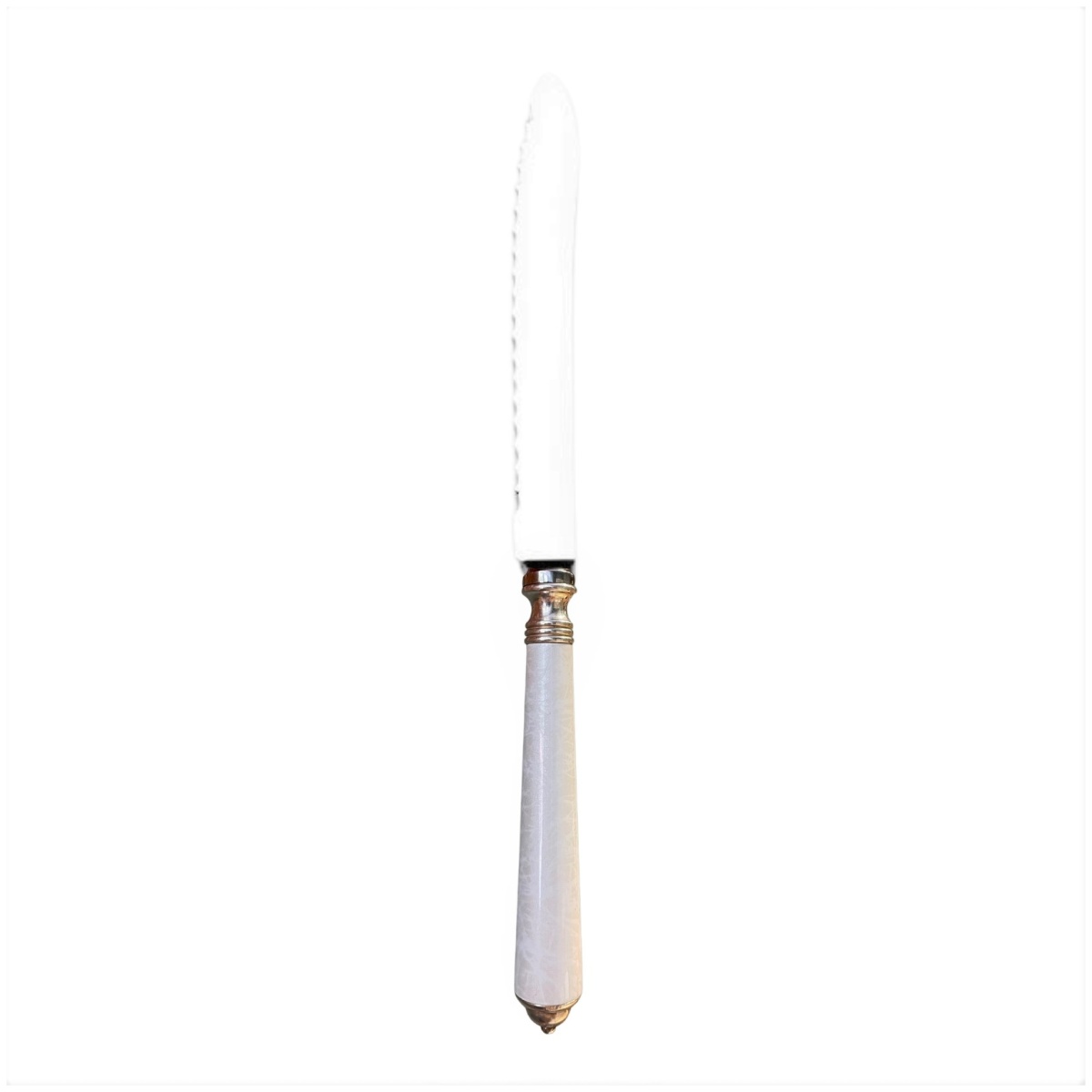 Alain Saint-Joanis, Séville white, stainless steel, Bread knife