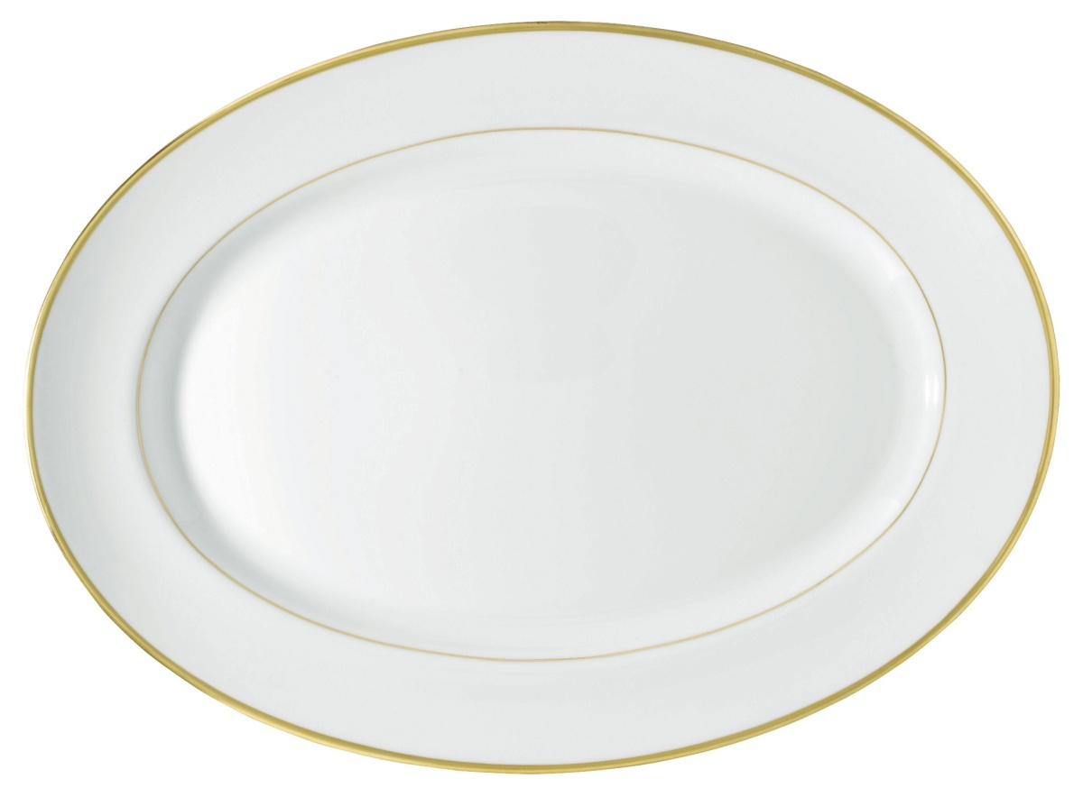 Raynaud, Fontainebleau or (filet marli), Oval platter