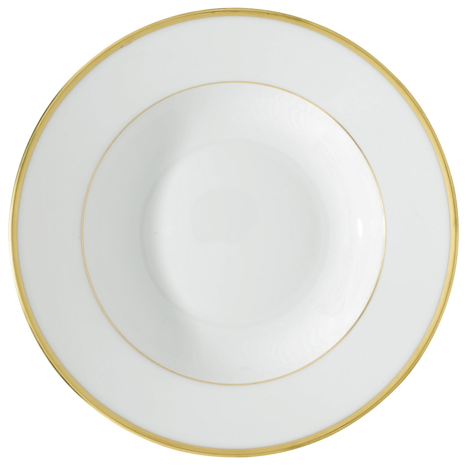 Raynaud, Fontainebleau or (filet marli), Rim plate deep