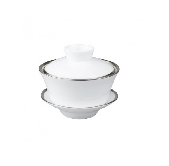 Raynaud, Fontainebleau platine, Chinese tea cup lid