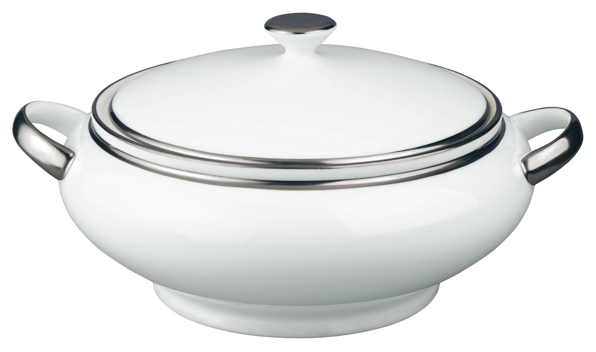 Raynaud, Fontainebleau platine, Vegetable dish