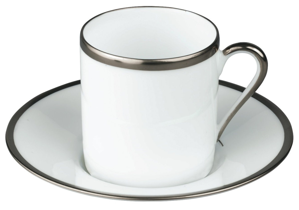 Raynaud, Fontainebleau platine, Coffee cup without saucer