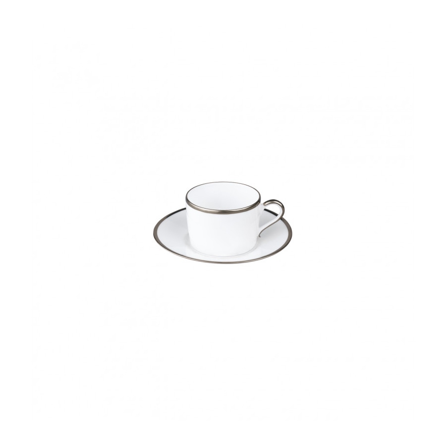 Raynaud, Fontainebleau platine, Tea saucer