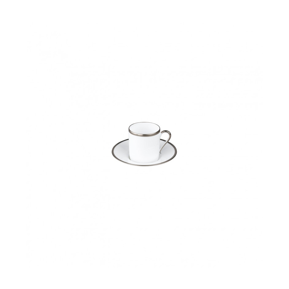 Raynaud, Fontainebleau platine, Coffee saucer