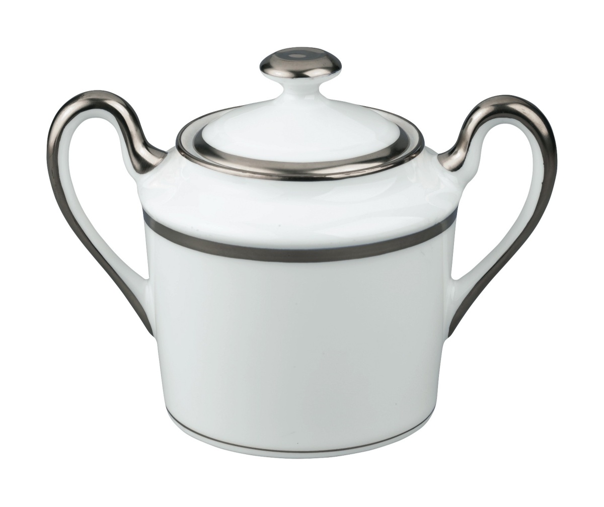 Raynaud, Fontainebleau platine, Sugar bowl