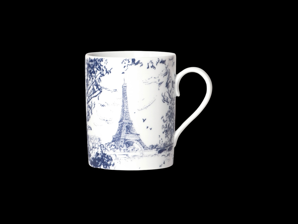 Bernardaud, Tout Paris Bleu Nuit, Mug day & night