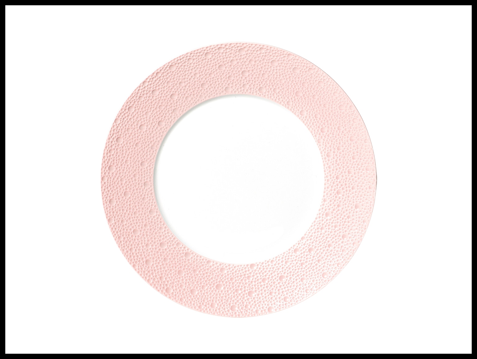 Bernardaud, Ecume Rose de Corée, Dinner plate