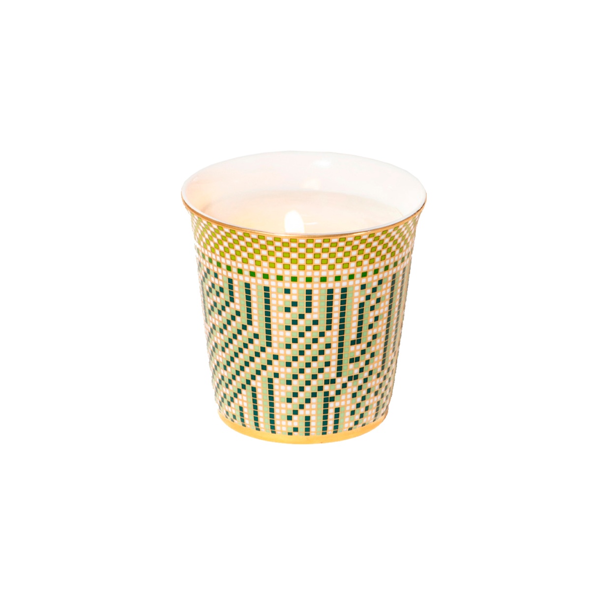 Bernardaud, Augusta, Tumbler + candle home fragrance