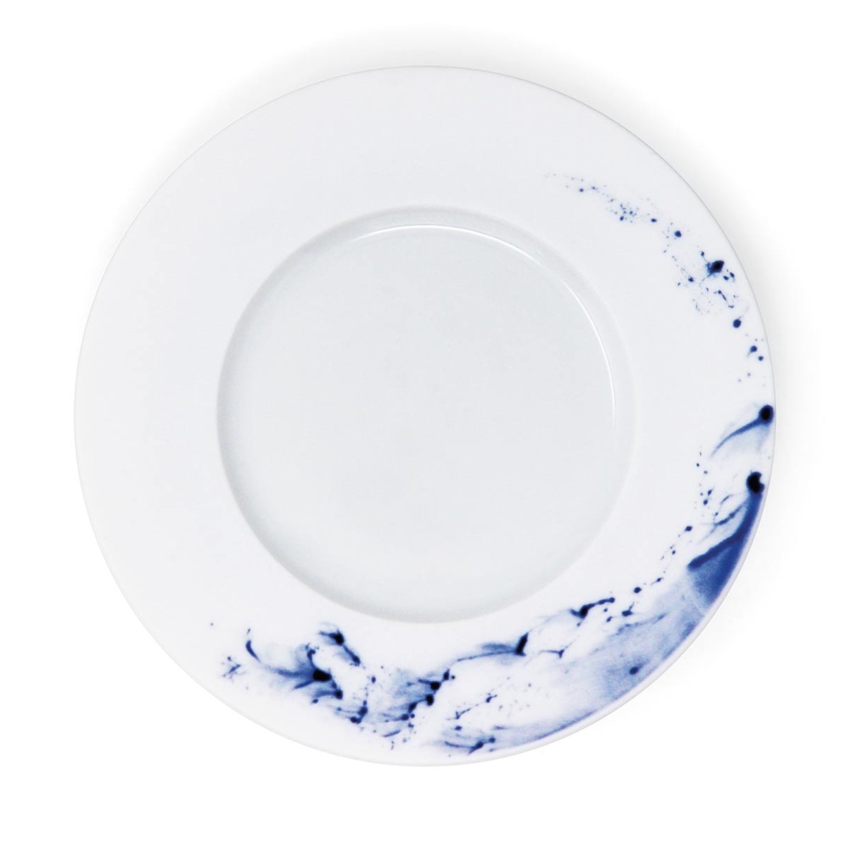 Jaune de Chrome, Blue impression, Presentation plate